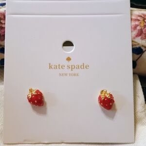 Kate Spade STRAWBERRY 🍓 Earrings
